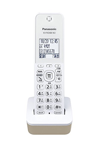šۥѥʥ˥å ߻ҵ 1.9GHz DECT ۥ磻 KX-FKD404-W2