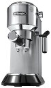 【中古】デロンギ(DeLonghi) エスプレッソ・カプチーノメーカー ブラック×シルバー 1L EC680M