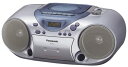 【中古】パナソニック CDラジオカセット シルバー RX-D12(2)