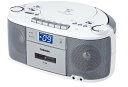 【中古】TOSHIBA CDラジオカセットレコーダー CUTEBEAT シルバー TY-CDS5(S)
