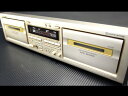 【中古】ONKYO オンキョー K-W502 ダブルカセットデッキ