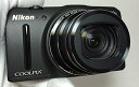 【中古】Nikon デジタルカメラ S9700 光学30倍 1605万画素 プレシャスブラック S9700BK(2)