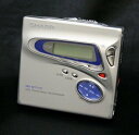 【中古】SHARP シャープ MD-MT770-S シルバー ポータブルMDレコーダー (小型MDプレイヤー/再生/録音)