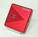 【中古】SHARP シャープ MD-SS503-R レッド ポータブルミニディスクプレーヤー MDLP対応 (ポータブルMDプレーヤー/MD再生専用機/MDウォ...