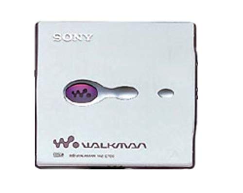 【中古】SONY ソニー MZ-E700 ホワイト×パープル系 ポータブルMDプレーヤー MDLP対応 （MD再生専用機/MDウォークマン）