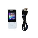 【中古】SONY ウォークマン Sシリーズ 16GB ホワイト NW-S15/W(2)
