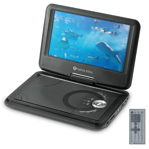 【中古】VERTEX ヴァーテックス ポータブルDVDプレーヤー ブラック PDVD-V092BK 【中古】VERTEX ヴァーテックス ポータブルDVDプレーヤー ブラック PDVD-V092BK