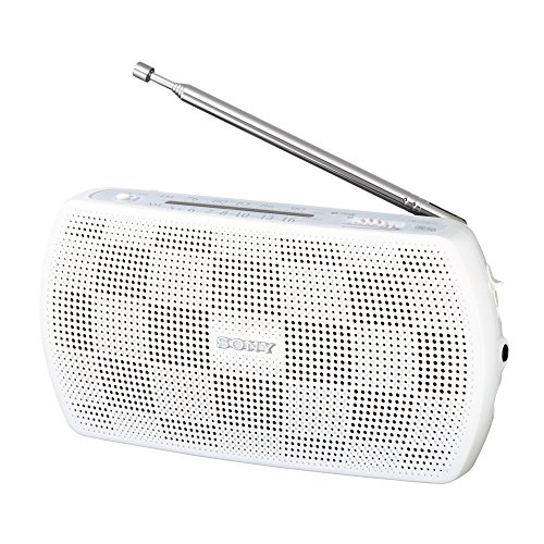 【中古】ソニー ポータブルラジオ SRF-19 : ワイドFM対応 FM/AM ホワイト SRF-19 W(2)