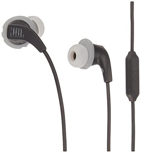 【中古】JBL ENDURANCE RUN イヤホン IPX5防水/1ボタンリモコン付き/マグネット搭載 ブラック JBLENDURRUNBLK