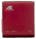 【中古】SHARP MD-DS70-R 1ビットポータブルMDプレーヤー レッド