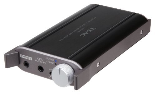 【中古】TEAC HA-P50-R ポータブルヘッドホンアンプ DAC搭載 ハイレゾ音源対応 レッド