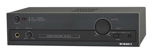 【中古】MASSIVE マッシブ モノラルアンプ(ロー・インピーダンス/ハイ・インピーダンス) OE-M15 【中古】MASSIVE マッシブ モノラルアンプ(ロー・インピーダンス/ハイ・インピーダンス) OE-M15