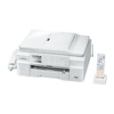 【中古】BROTHER A4インクジェットFAX複合機 PRIVIO デジタル子機1台/白モデル MFC-J980DN-W