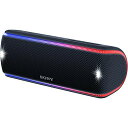 【中古】ソニー ワイヤレスポータブルスピーカー SRS-XB31 B : 防水/防塵/防錆/Bluetooth/専用スマホアプリ対応 ライティング機能 2018年 ブラック
