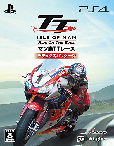【中古】TT Isle of Man (マン島TTレース) :Ride on the Edge デラックス パッケージ - PS4 (【特典】マン島TTレース映像作品「マン島TTレース2017 ブルーレイ [Blu-ray]」(本編201分+特典映像22分) 同梱)