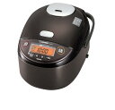 【中古】象印マホービン 炊飯器 1升ダークブラウン NP-ZU18-TD