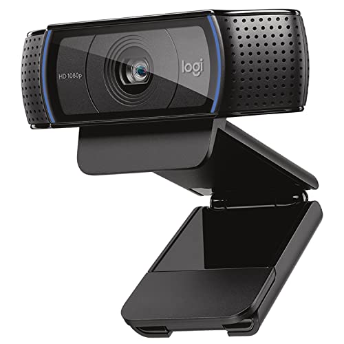 【中古】 ロジクール Webカメラ C920n フルHD 1080P ストリーミング オートフォーカス ステレオ マイク ブラック ウェブカメラ ウェブカム PC Mac ノートパソコン Zoom Skype 国内正規品 [壁紙ダウンロード付き]