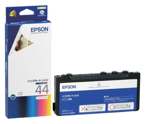 【中古】EPSON インクカートリッジ E-150用 4色一体セット[ICCL44]