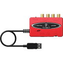 【中古】ベリンガー 2入力2出力 デジタル出力搭載USBオーディオインターフェース UCA222 U-CONTROL レッド