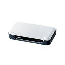 【中古】Logitec スイッチングハブ 5ポート プラスチックケース 電源外付 10/100Mbps ホワイト LAN-SW05/PH