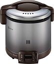 【中古】リンナイ ガス炊飯器 「こがまる」 5合 RR-050FS(DB) ブラウン 都市ガス用 RR-050FS(DB)/13A