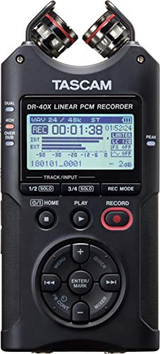 【中古】TASCAM(タスカム) DR-40X USBオーディオインターフェース搭載 4ch リニアPCMレコーダー ハンディレコーダー USBマイク Youtube ASMR 24/96ハイレゾ 【中古】TASCAM(タスカム) DR-40X USBオーディオインターフェース搭載 4ch リニアPCMレコーダー ハンディレコーダー USBマイク Youtube ASMR 24/96ハイレゾ