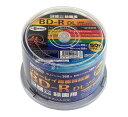 【中古】HIDISC 録画用BD-R DL 50GB 1-6倍速対応 50枚