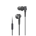 【中古】ソニー イヤホン 重低音モデル MDR-XB55AP : カナル型 リモコン・マイク付き ブラック MDR-XB55AP B