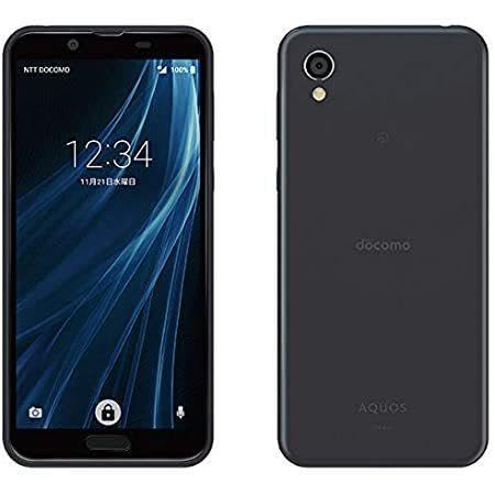 【中古】シャープ(SHARP) docomo AQUOS sense2 SH-01L Nuance Black 白ロム