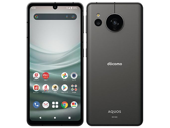 šSHARP AQUOS sense7 OSࡧAndroid 12 2022ǯߥǥ ̥6.1 ¢ꡧROM 128GB RAM 6GB Хåƥ꡼̡4570mAh Hi Secondꥸʥ륯դ (docomo(SH-53C), ٥)