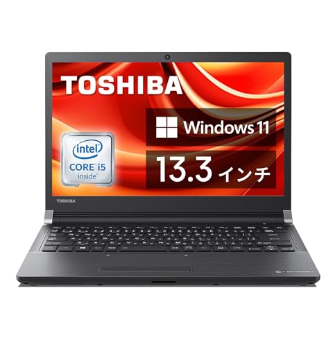【中古】 東芝 ノートPC R73 13.3インチ Core-i5-6200U 第六世代 OS:Windows 11 Pro SSD:512GB メモリ:8GB WPS Office オフィス搭載 セキュリティ Webカメラ付き HDMI WIFI Bluetooth 薄型 軽量 ビジネス 個人用 出張 外出 会議