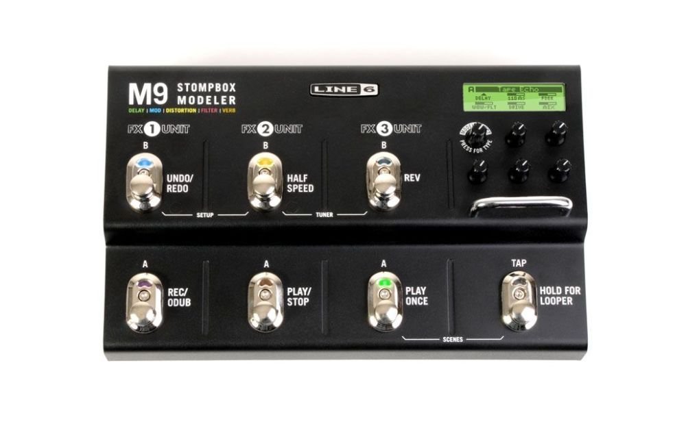【中古】Line 6 ストンプボックスモデラー Stompbox Modeler M9