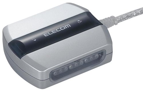 【中古】【2004年モデル】ELECOM ゲームパッドコンバータ USB接続 プレステ/プレステ2コントローラ対応..
