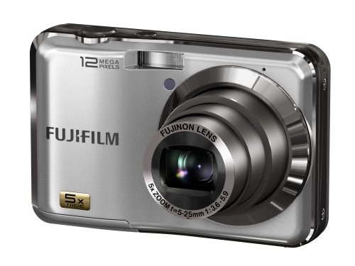 【中古】FUJIFILM デジタルカメラ FinePix(ファインピックス) AX200 1220万画素 ズーム光学5倍 シルバ..