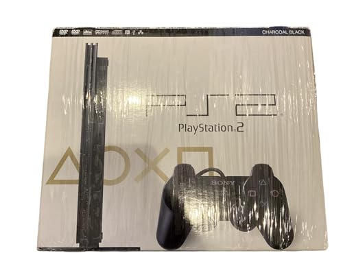 【中古】PlayStation 2 チャコール・ブラック (SCPH-77000CB) 【メーカー生 ...