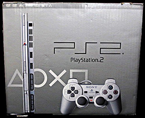 【中古】PlayStation 2 サテン・シルバー (SCPH-79000SS) 【メーカー生産終 ...