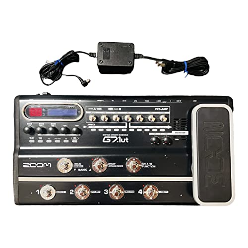 【中古】ZOOM ギターエフェクツコンソール G7.1ut