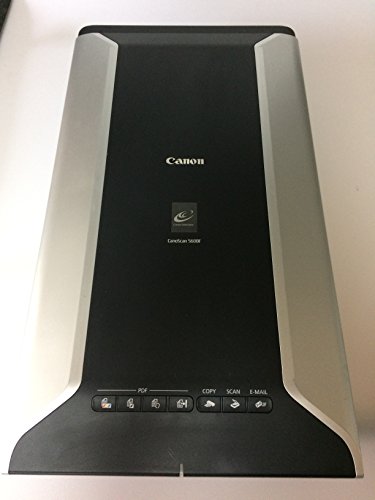 【中古】Canon フラッドベッドスキャナー CanoScan 5600F A4対応 高精細CCDセンサー 4800dpi 発色LED搭載 35mmフィルム6コマ連続スキャン 本体内蔵ACアダプタ