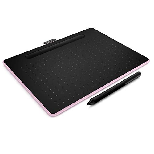 【中古】Wacom(ワコム) CTL-6100WL/P0 Intuos Mediumワイヤレス ベリーピンク