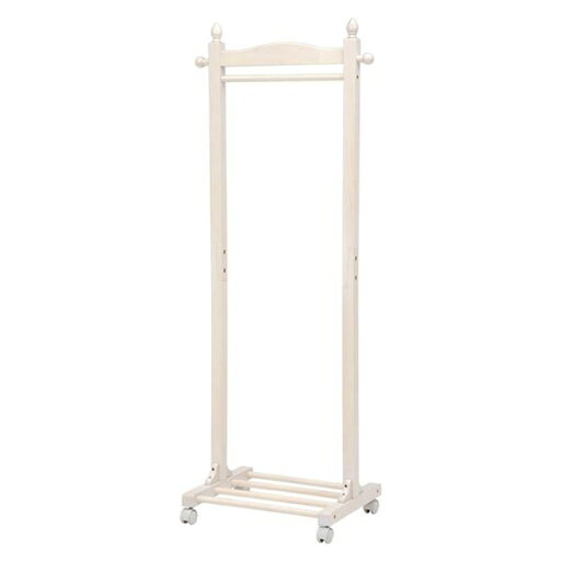 【最大20%OFFクーポン配布&最大P20倍】ハンガーラック 幅60×奥行40×高さ154cm ホワイトウォッシュ 木製 棚板 キャスター付き コートハンガー 組立式 ベッドルーム【代引不可】 【最大20%OFFクーポン配布&最大P20倍】ハンガーラック 幅60×奥行40×高さ154cm ホワイトウォッシュ 木製 棚板 キャスター付き コートハンガー 組立式 ベッドルーム【代引不可】