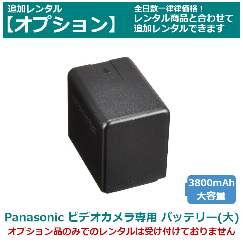 【オプション レンタル】Panasonic ビ