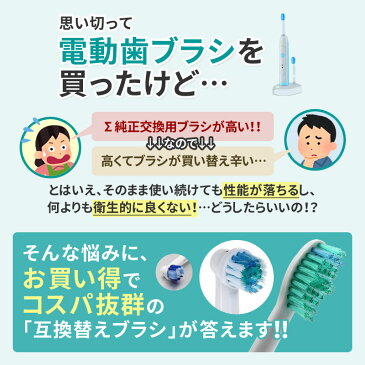 【クーポンで20％OFF】 【8SET 32本入り】 フィリップス ソニッケアー HX6014 HX6012 対応 電動歯ブラシ 互換 替えブラシ 32本セット スタンダードタイプ ホワイトニング オーラルケア お得セット 【予約販売】