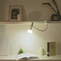 FlashLightClipsetフラッシュライトスタンドクリップセット非常時インテリアにも使えるLED充電式ライト