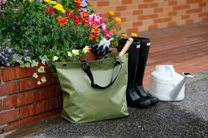 防水素材の、カラビナ付きレジャーバッグcamptoteキャンプトートLサイズ