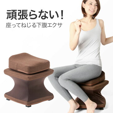 ウエスト 引き締め グッズ「 美バランス 骨盤ねじねじツイスター 」【ダイエット器具 ツイスト くびれ シェイプアップ ダイエット 体幹 時短 健康グッズ 骨盤 骨盤矯正 座椅子 姿勢 補正 下腹エクサ 下腹 イス 椅子】