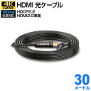 HDMI 光ファイバーケーブル 4K対応