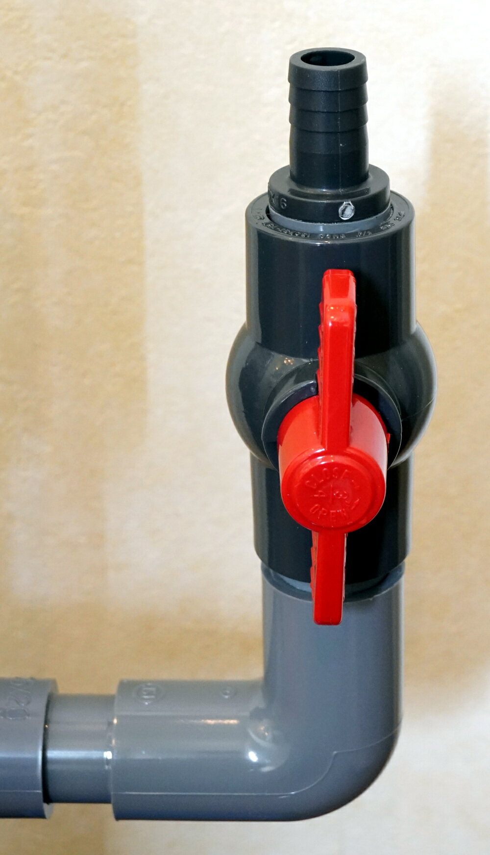 最大64 オフ オーバーフロー水槽用分岐配管 クーラー側ホースの取出しが簡単 レッドシーリーファー対応 各社ポンプに対応させる為のカスタマイズ可能