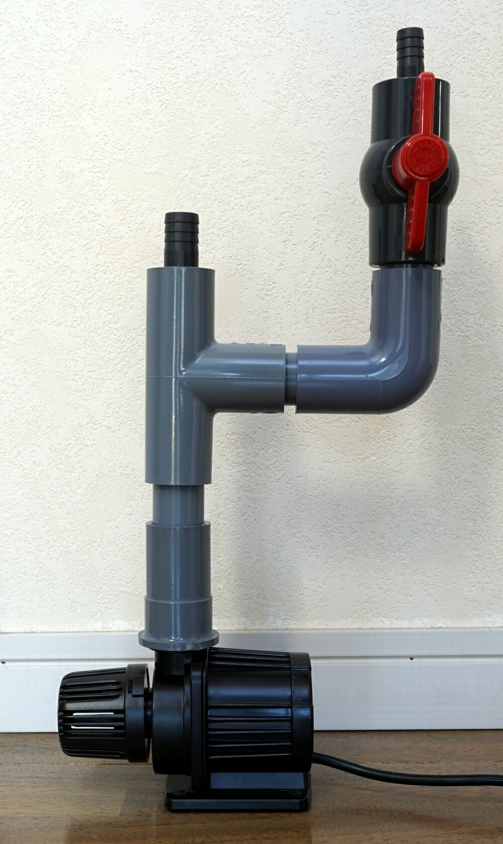 最大64 オフ オーバーフロー水槽用分岐配管 クーラー側ホースの取出しが簡単 レッドシーリーファー対応 各社ポンプに対応させる為のカスタマイズ可能