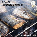 【炭火焼】鯖蒲焼(12枚) 森うなぎ屋 炭火焼 サバ 佐賀 九州 お取り寄せ グルメ ギフト