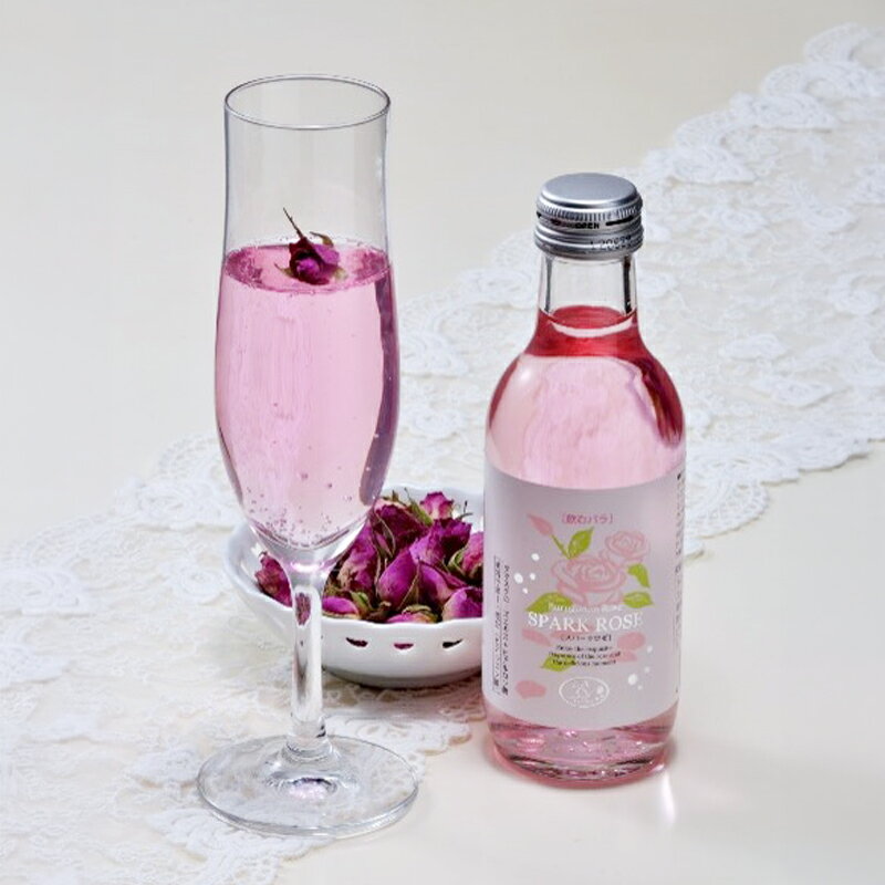 飲むバラ　プリティロゼ　　佐賀市　株式会社Rose